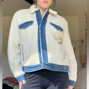 Levis Ex Boyfriend Trucker Sherpa Jacket